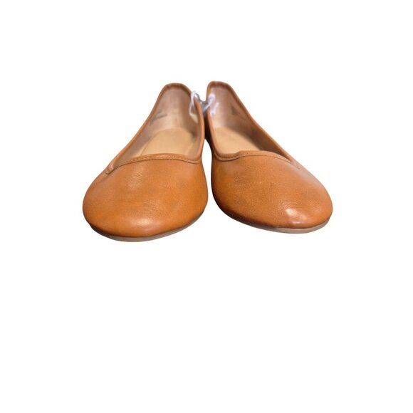 A New Day Women's Cognac Faux Leather Flats Size 7W - Picture 5 of 10